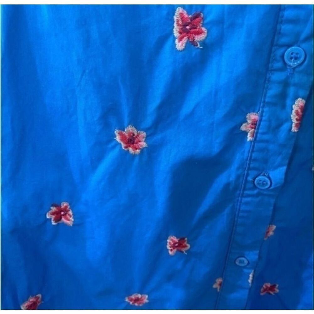 ZARA Embroidered Floral MIDI Dress size XS Blogger Fave - Picture 6 of 9